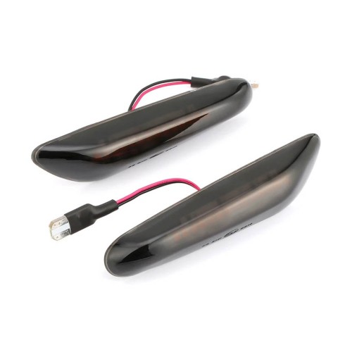 1 Series Black Smoked Sequential Marker Lights 128iand 135i